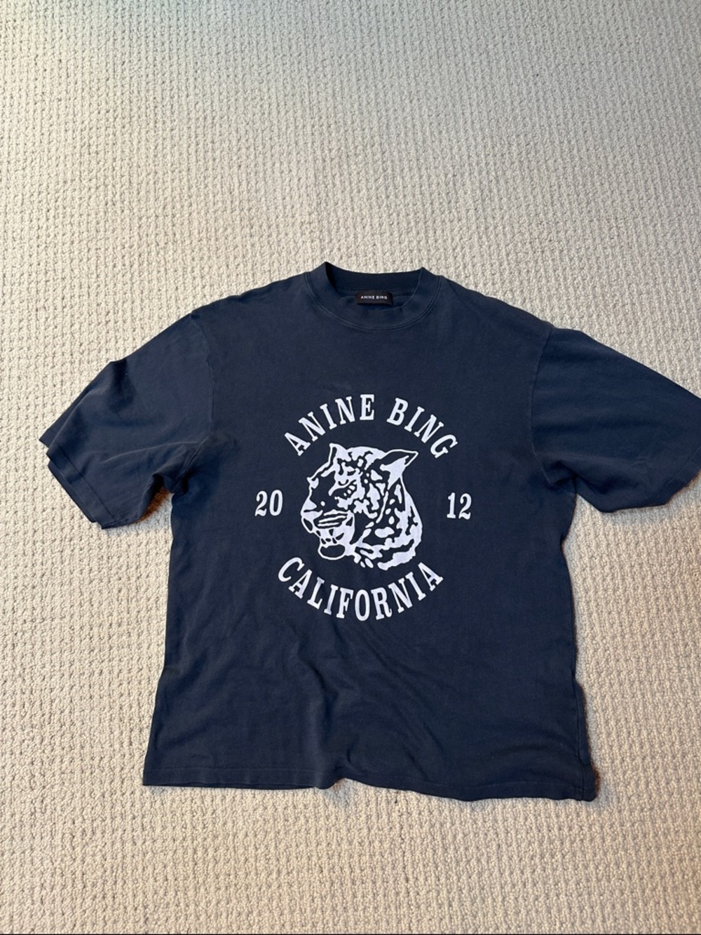 Anine Bing Leopard Tee